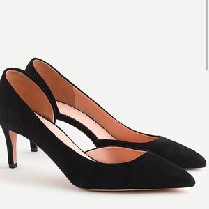 J.Crew Lucie suede pumps